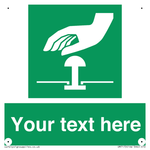 Custom Safe condition: Emergency stop button